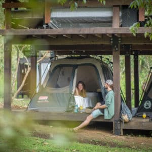 Private Student Tents at World's Top Ranked Study Abroad and International Internship Program