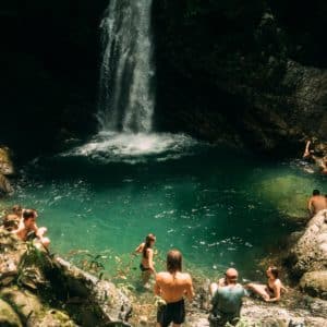 Jaguar Waterfalls at World's Top Ranked Study Abroad and International Internship Program