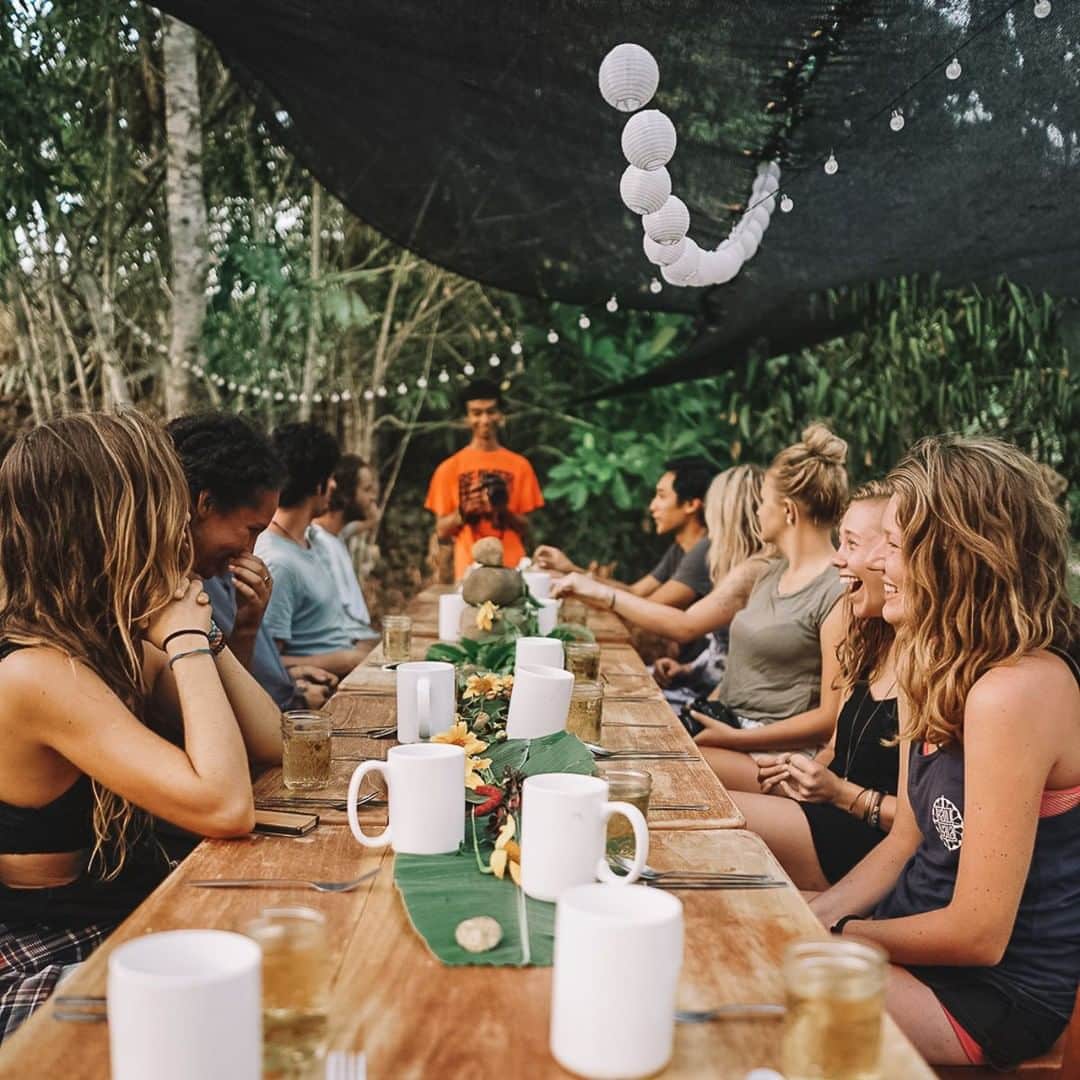 Group Dining at World's Top Ranked Study Abroad and International Internship Program