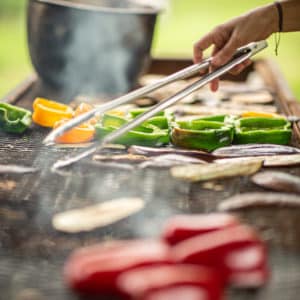 Grilled Vegetables at World's Top Ranked Study Abroad and International Internship Program