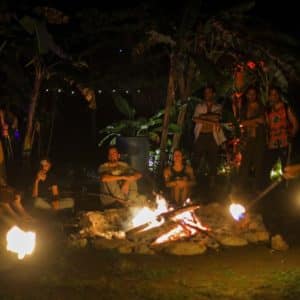 Campfires at World's Top Ranked Study Abroad and International Internship Program