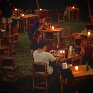 Starlit Open Air Dining at World's Top Ranked Study Abroad and International Internship Program